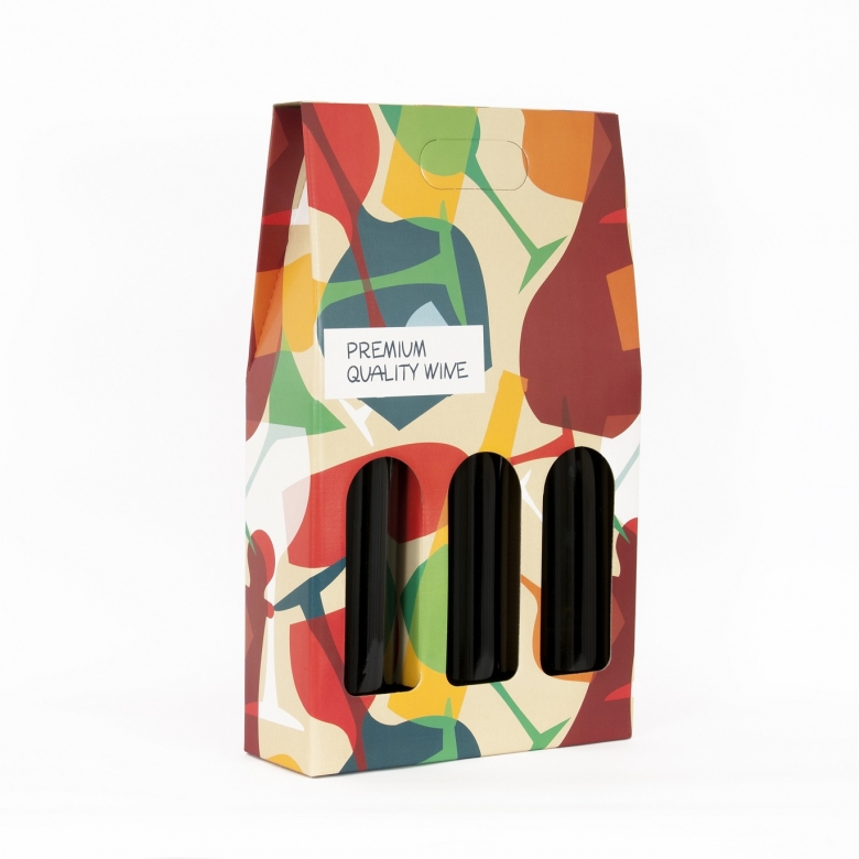 3 ΦΙΑΛΩΝ T8 ΓΙΑ ΜΠΟΥΚΑΛΙΑ ΤΥΠΟΥ BORDEAUX